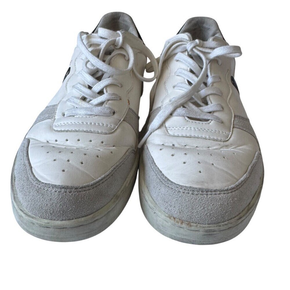 RE/DONE 80s Basketball Shoe White Leather Sneakers Women's Size 37 US 7 Italy - Picture 5 of 15